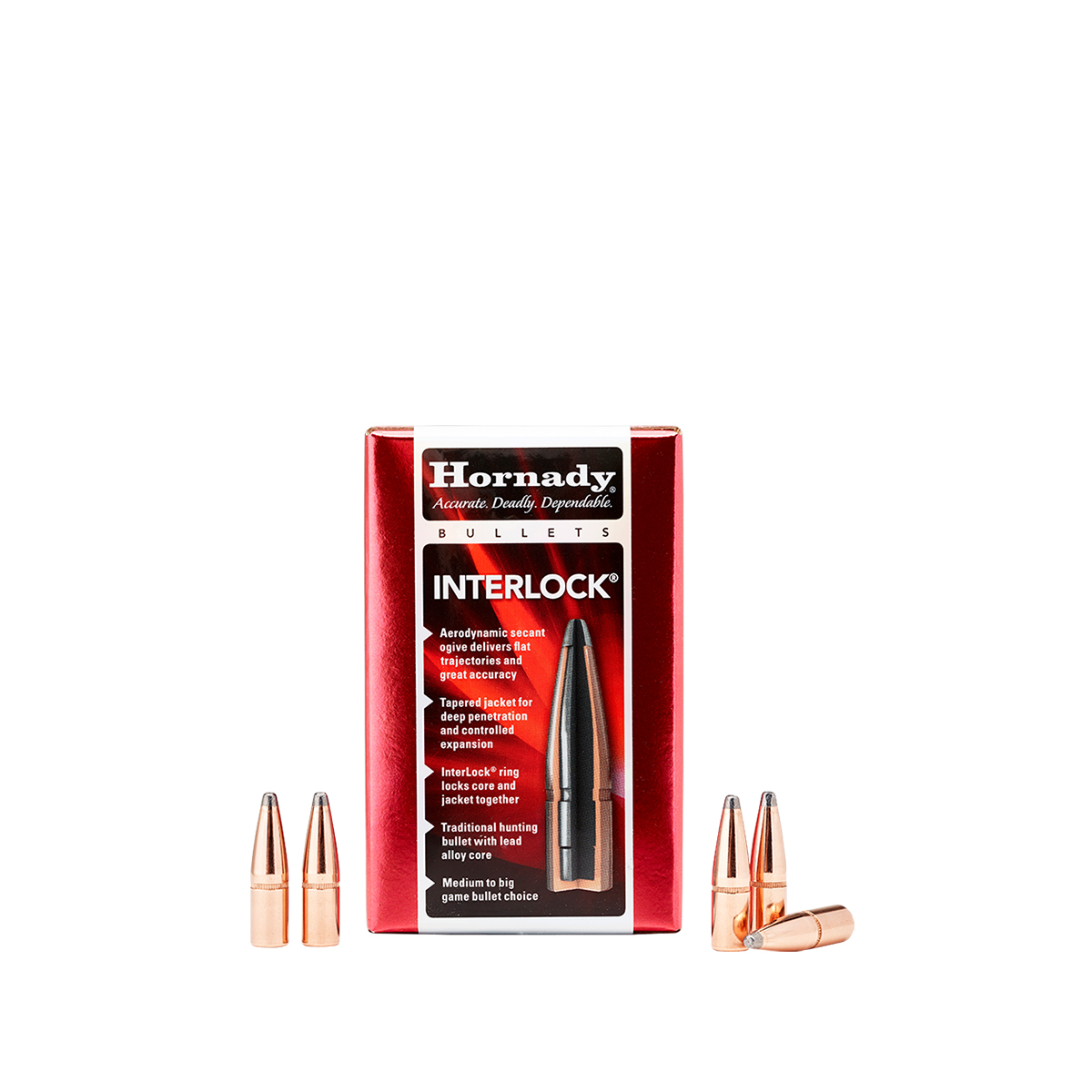 .303 Cal 174Gr Interlock SP Bullets