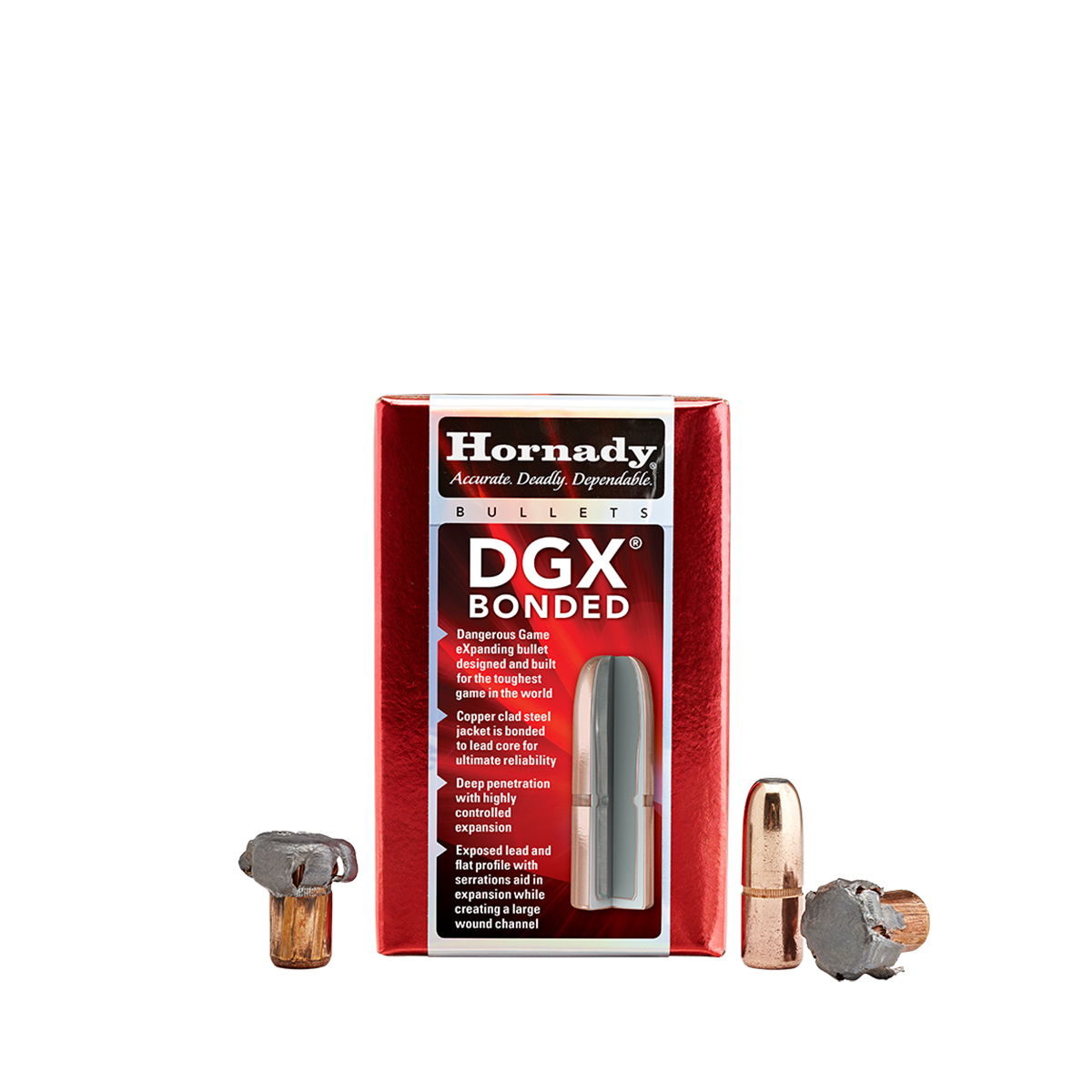 .375 Cal 300Gr DGX Bonded Bullets