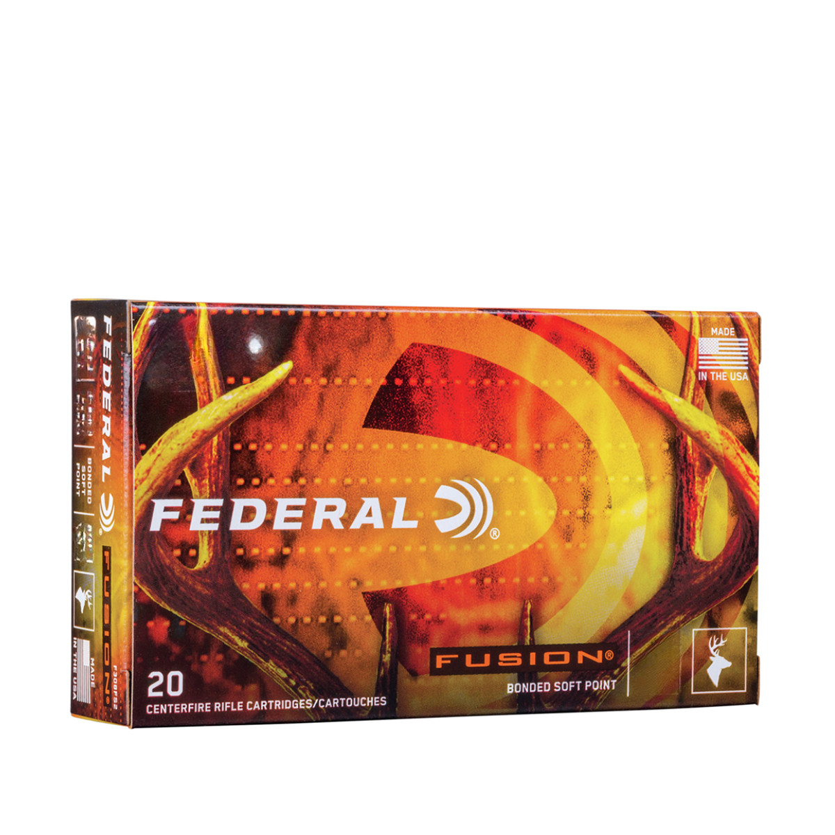 .25-06 Rem 120Gr Fusion Ammo